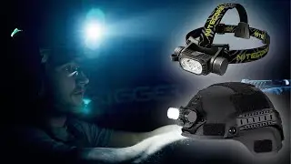 Ultra výkoná čelovka a zároveň svítilna na helmu - NITECORE HC65 v2