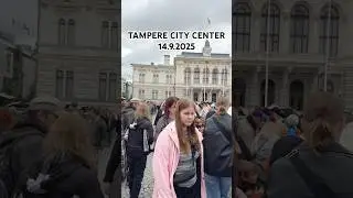 TAMPERE CITY OPEN MARKET DAY 🇫🇮 #finland #finnish #walkingtour #tampere #citycenter #openmarket