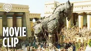 Troy | Trojan Horse Battle Scene | Movie Clip | Warner Bros. Entertainment