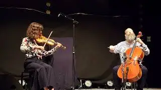 Fabiana Striffler (violon) et Karsten Hochapfel (violoncelle) le vendredi 11 juillet &agrave; Jazz &agrave; Luz