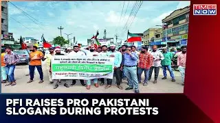 Viral Video | PFI Protests Against Central Agency Raids | Pro Pakistani Slogans Raised |English News