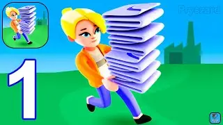 Clothing Factory - Gameplay Walkthrough Part 1 Tutorial Clothing Factory Simulator (iOS,Android)