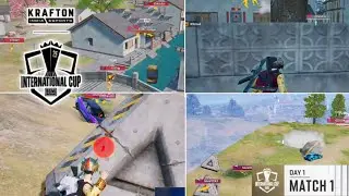 BATTLEGROUNDS MOBILE INDIA INTERNATIONAL CUP 🐯 BMIC 2025 &bull; MATCH 1 DAY 1 