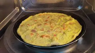 Cheez Omlate in LG CONVECTION MICROWAVE