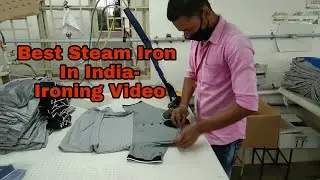 Best Steam Iron In India-Ironing Video