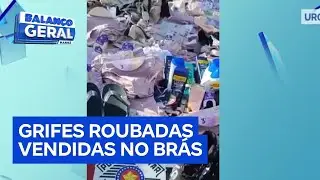 Mulher rouba produtos de grife para vender a preço baixo no Brás