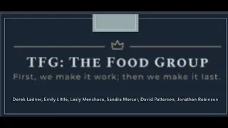 Company 8   TFG Consulting -  Consultant 2: Lesly