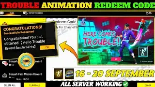 FREE FIRE REDEEM CODE TODAY 17 SEPTEMBER REDEEM CODE FREE FIRE | FF REDEEM CODE TODAY 17 SEPTEMBER