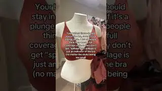 Easy bra tip&hellip; it&rsquo;s supposed to fit always #bras #bratips #brafitter #brahelp