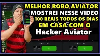 🔴VOC&Ecirc; FOI ENGANADO! Esse &eacute; o MELHOR ROB&Ocirc; AVIATOR +95% Assertividade! Testei e Operei Ao Vivo Com Ele