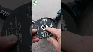 Правильная установка отрезного диска на угловую шлифовальную машинку #makita