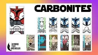 Обзор кейсов &laquo;Войны клонов&raquo; от Carbonites Samurai Strike Team и Tiger Shark Squadron 03!