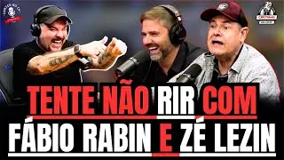 FÁBIO RABIN E ZÉ LEZIN - MELHORES MOMENTOS | CORTES DO CF