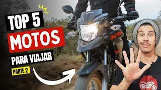 TOP 5 MOTOS PARA VIAJAR ATÉ 300CC PARTE 2 | Melhor moto para viajar