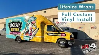 Custom Box Truck Wrap - Full Installation