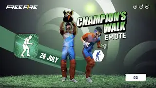 NEW 🇮🇳 CHAMPIONS WALK EMOTE 🔥
