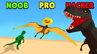 🤢 NOOB vs 😎 PRO vs 😈 HACKER - Dino Transform | Download App Store APK