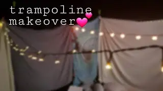 TRAMPOLINE SLEEPOVER how to! + vlog | annie and jojo