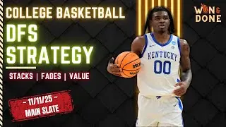 College Basketball | NCAA Basketball | DFS Main Slate | Basketball Picks | CBB DFS | PrizePicks