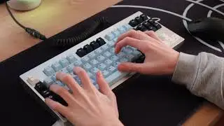 Mode80 Founders Edition Light + Thic Thock Marshmallows | Typing Test