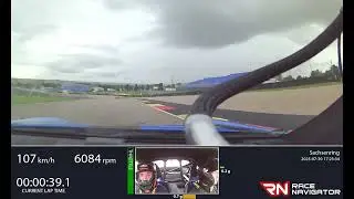 Porsche 911 GT3 RS 992 Sachsenring Onboard