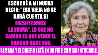 Mi hijo festejaba mi 'demencia' para vender mi rancho, pero no sabía que ya no es mío...