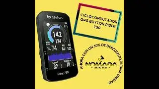 CICLOCOMPUTADOR GPS BRYTON RIDER 750 🔊Ahora con un 10% de descuento🔊 &Uacute;ltima unidad en stock