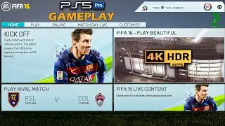 FIFA 16 on PS5 Pro 😱 4K HDR Gameplay Review | Still Amazing in 2026? #fifa #gameplay #4k #ps5 #viral