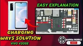 Vivo V20 SE Charging ways,Not Charging Problem Solutions All Tracks Jumper Solution📲✅