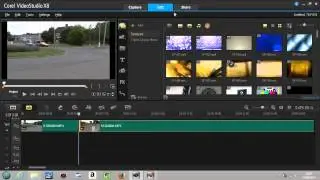Corel Video Studio X8 Editing