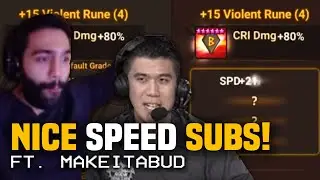 N I C E Speed Subs! 54 Reappraisal Stones ft. SWC19 Caster MakeitaBud - Takish Twitch Stream