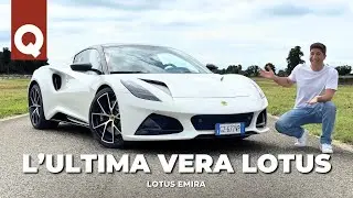 Motore CENTRALE e trazione posteriore per l’erede della EVORA | LOTUS EMIRA 2025