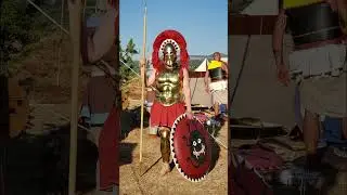 The Spartan with A FLY ON HIS SHIELD