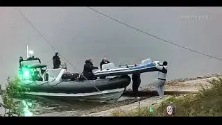 Loch Long inflatable dinghy rescue