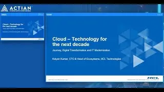HCL &ndash; Strategic Vision for A Hyper Connected World
