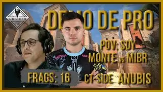 [PT] zorlaK Analisa: PoV SDY - MONTE vs MIBR - ANUBIS (CT-SIDE) [Demo de Pro]
