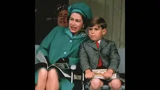 Queen Elizabeth II and his son Prince Andrew #shorts #shortvideo