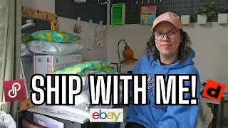 Отправляйте покупки вместе со мной! СТОЛЬКО быстрых покупок на eBay, Poshmark и Depop!