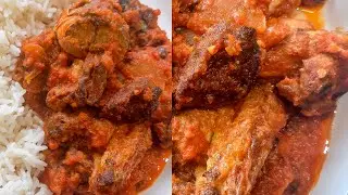 NIGERIAN STEW with LOCUST BEANS | Fish and Chicken STEW
