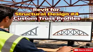 Revit for Structural Design #4 Truss Profiles  Straight to Arch, Other Settings & Family Edit. #bim