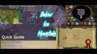 Below Ice Mountain OSRS QUICK GUIDE