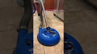 Travertine Floor Cleaning #home #satisfying #realestate #cleaning #palmdesert #tileandgroutcleaning