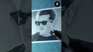 Valimai Ajith drawing🔥 #shorts #valimai #valimaiajith