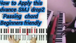 Advanced Gospel Piano Made Easy: SMJ Diminished 7 Drop-2 Chords Tutorial for Beginners 🔥