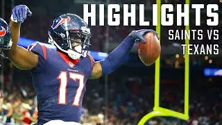 EVERY HIGHLIGHT FROM HOUSTON TEXANS VS NEW ORLEANS SAINTS