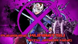 Punishing Kunimitsu with Armor King - 4K60fps Tekken 7 Season 4