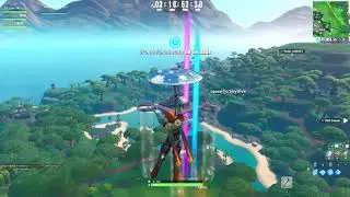 Fortnite Fortbyte #38 Location  Accessible with the Vendetta outfit at Northern most Sky Platform