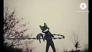 Siren Head vs cartoon cat vs long horse 