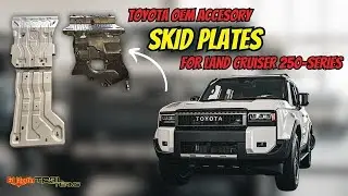 Land Cruiser 250-series - Toyota Genuine SKID PLATES