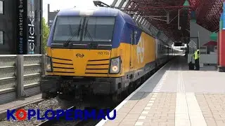 IC Berlijn door station Lelystad Centrum op weg naar Berlijn!